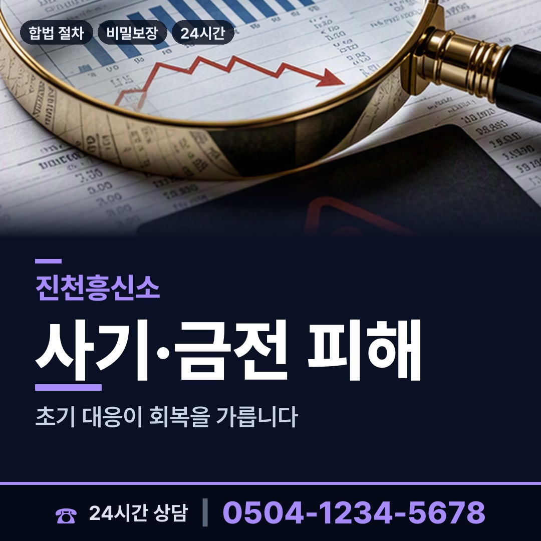진천 광혜원면 사기꾼찾기 상담 안내